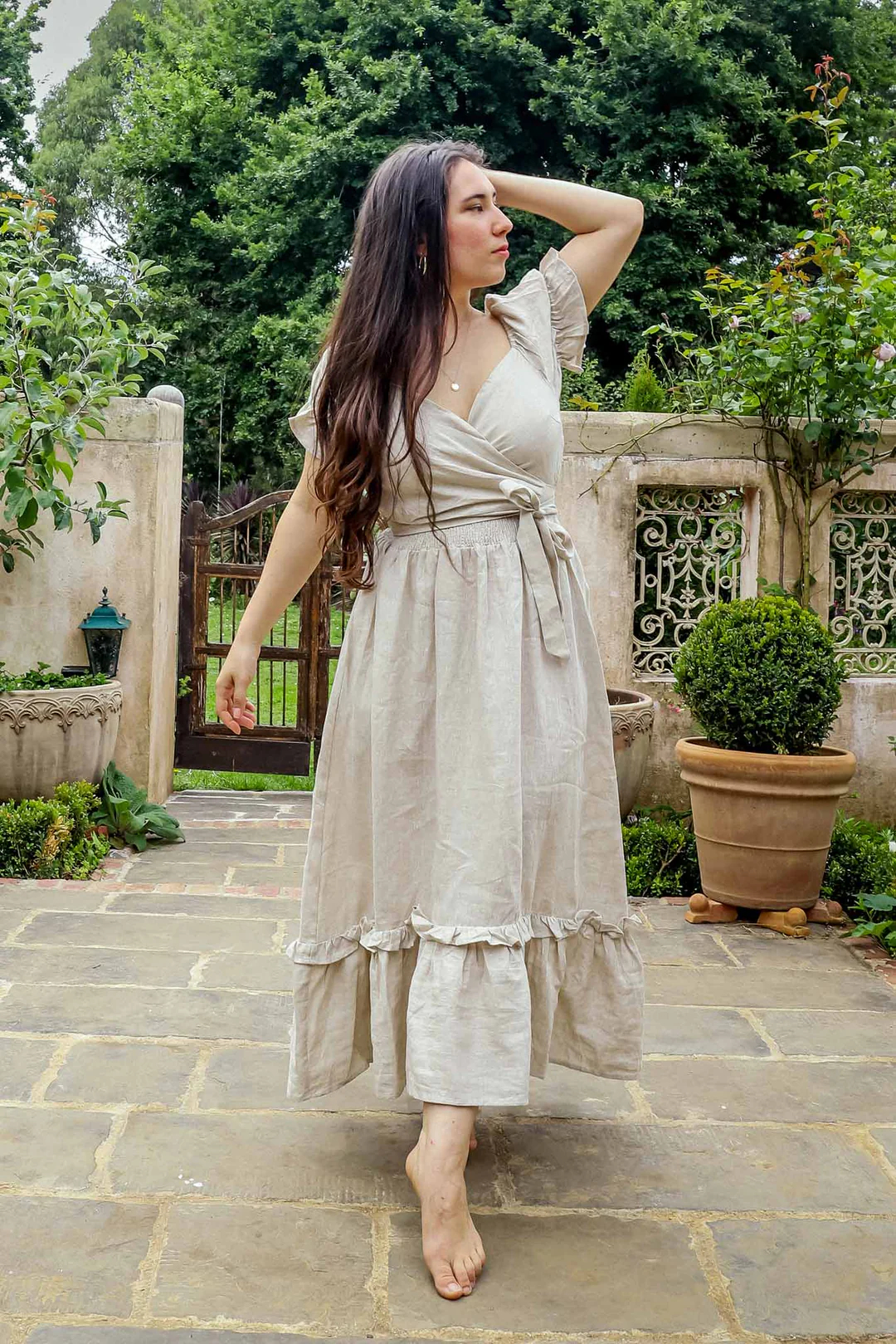 Reversible Ruffle Dress(BUY 2 FREE SHIPPING)