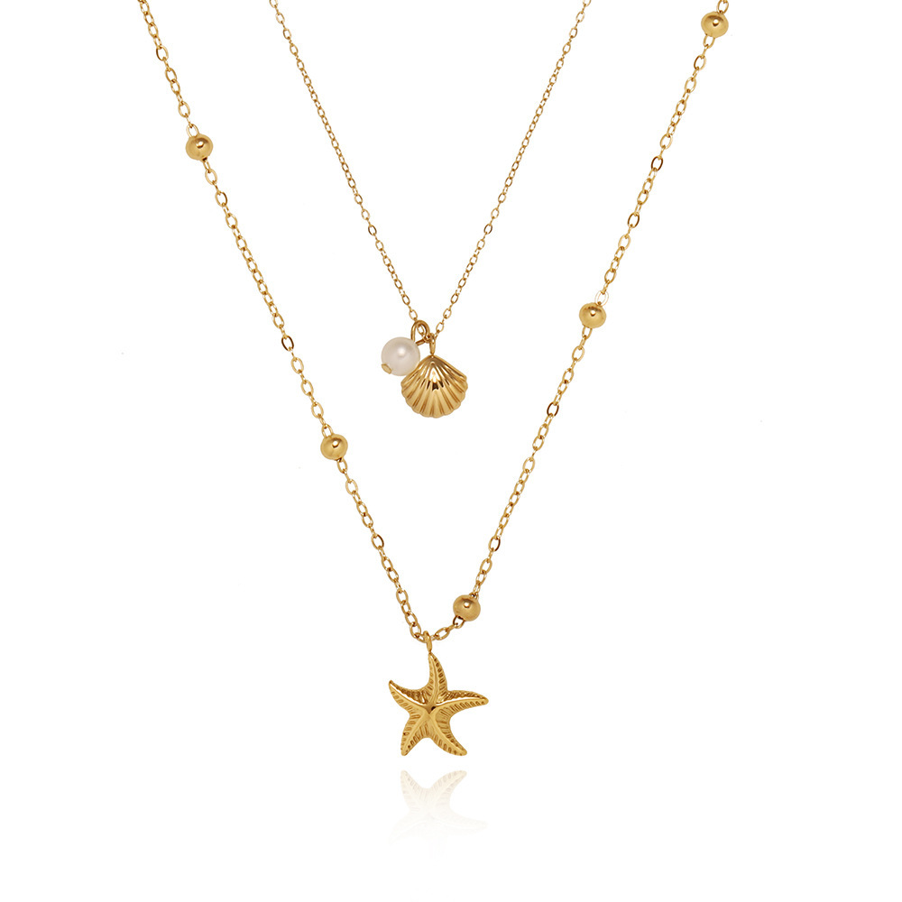 Coastal Charm Layered Necklace