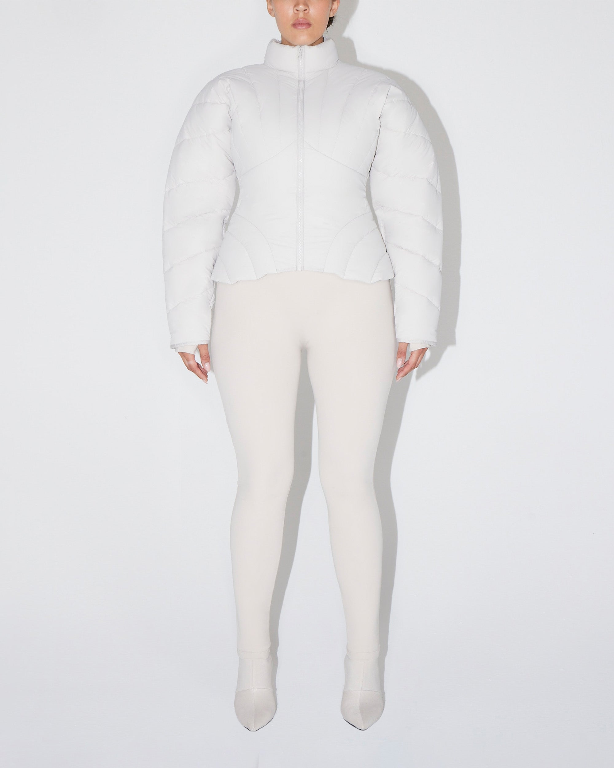 Sculpted Puffer Jacket