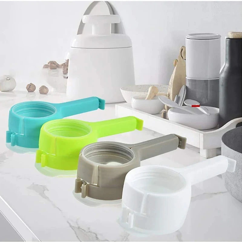 Food Storage Clips with Pour Spouts