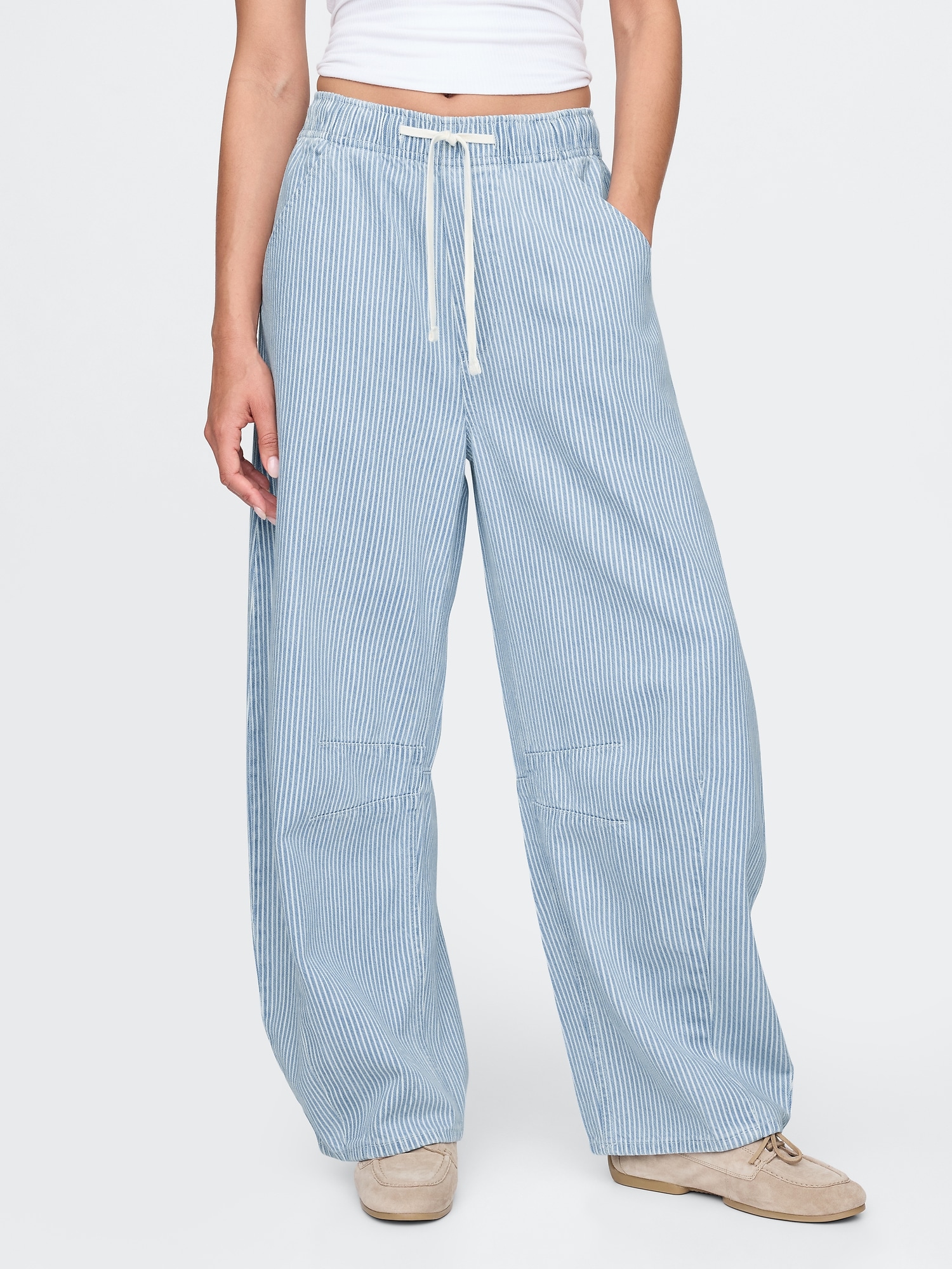 Mid Rise Easy Horseshoe Jeans (Buy 2 Free Shipping)