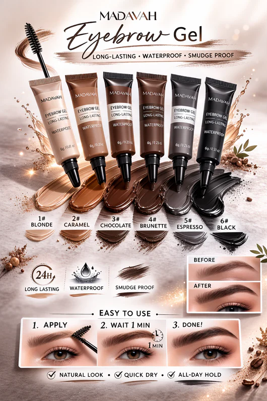 💥New✨🔥Final 3 Hours: HOT SALE 50% OFF🔥Brow Tint Kit – Fuller, Natural Brows That Last 30 Days