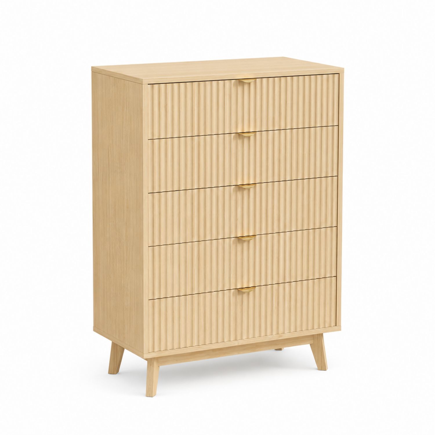 Cajonera de Madera con 5 Cajones