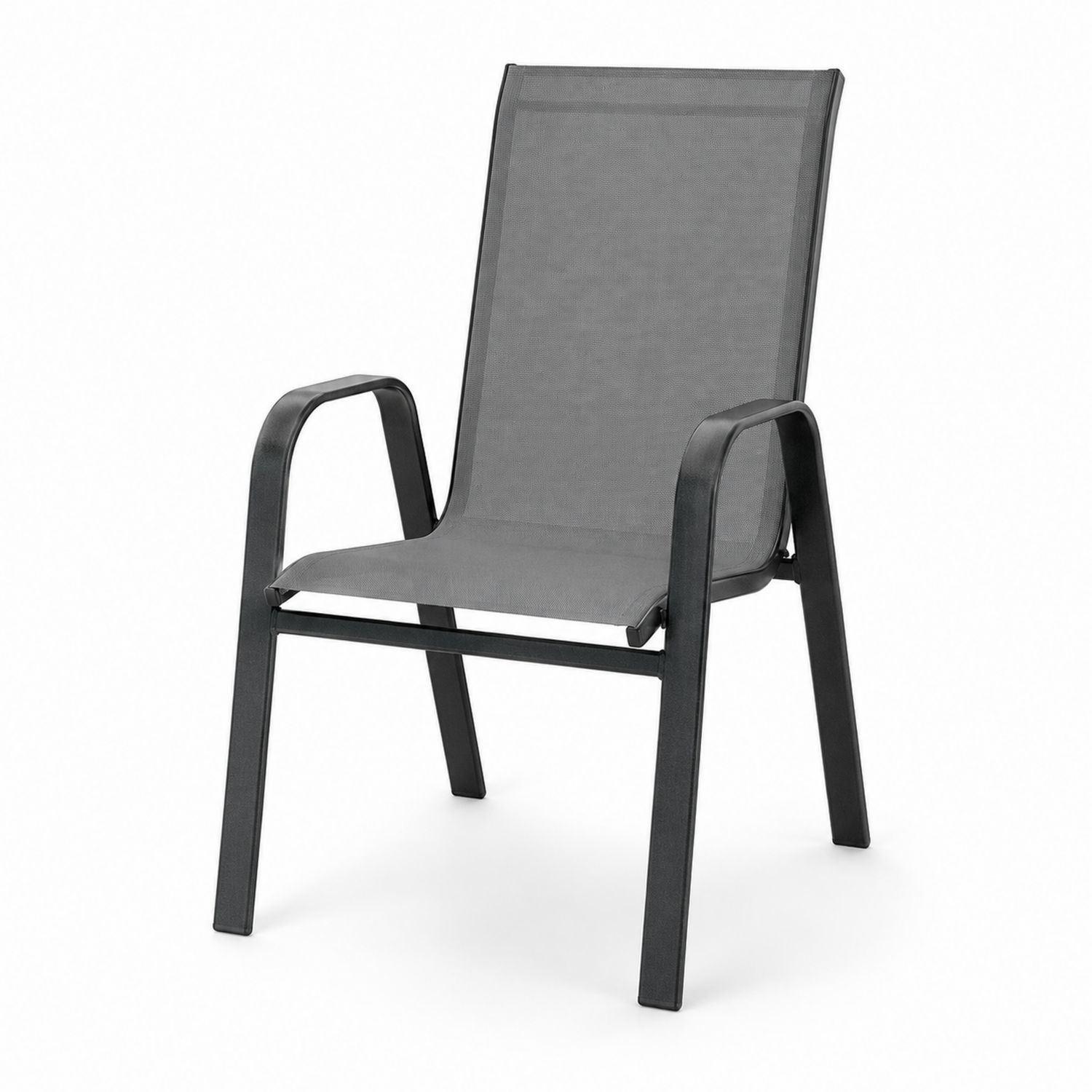 Silla de aluminio para exteriores con asiento de tela textil-Prestigelodgeeu