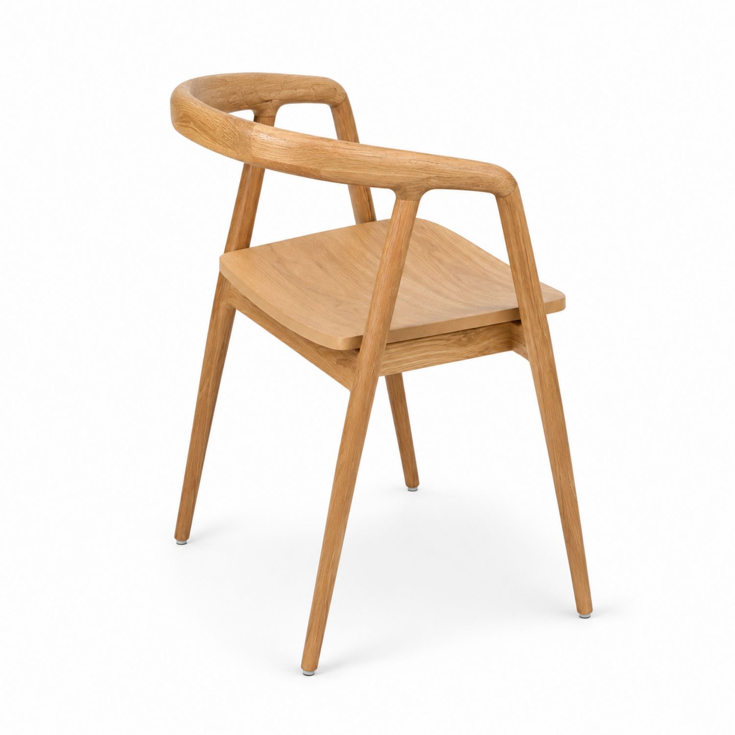 Silla de Comedor de Madera de Roble-Prestigelodgeeu