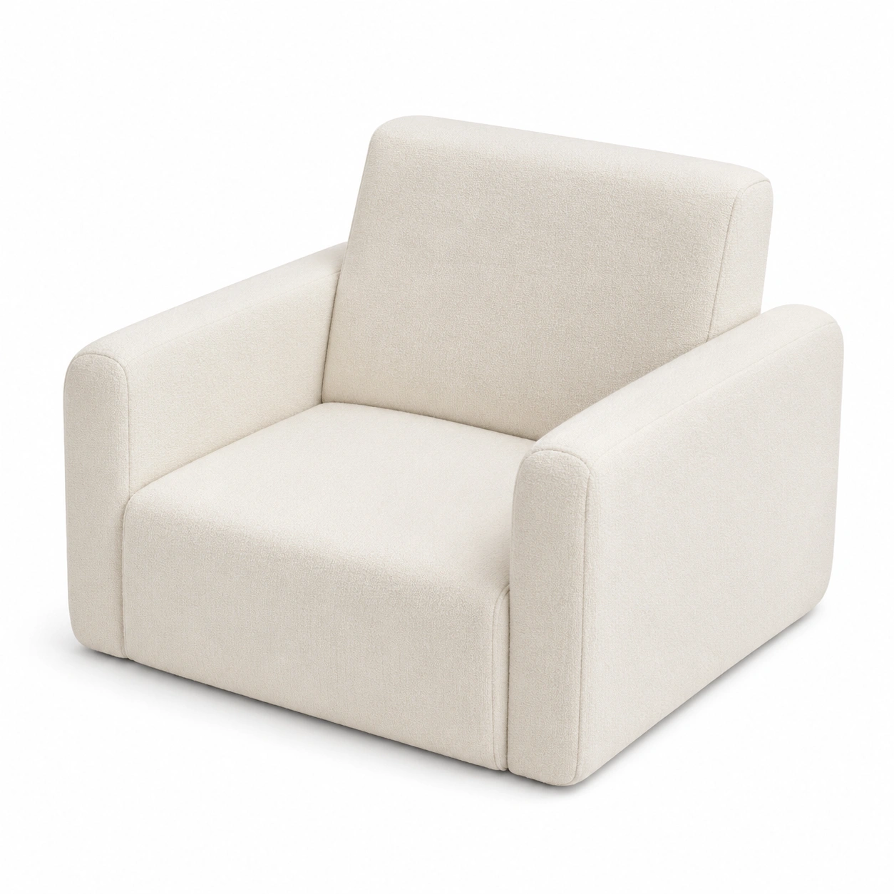 Sillon individual tapizado beige-norvialiving