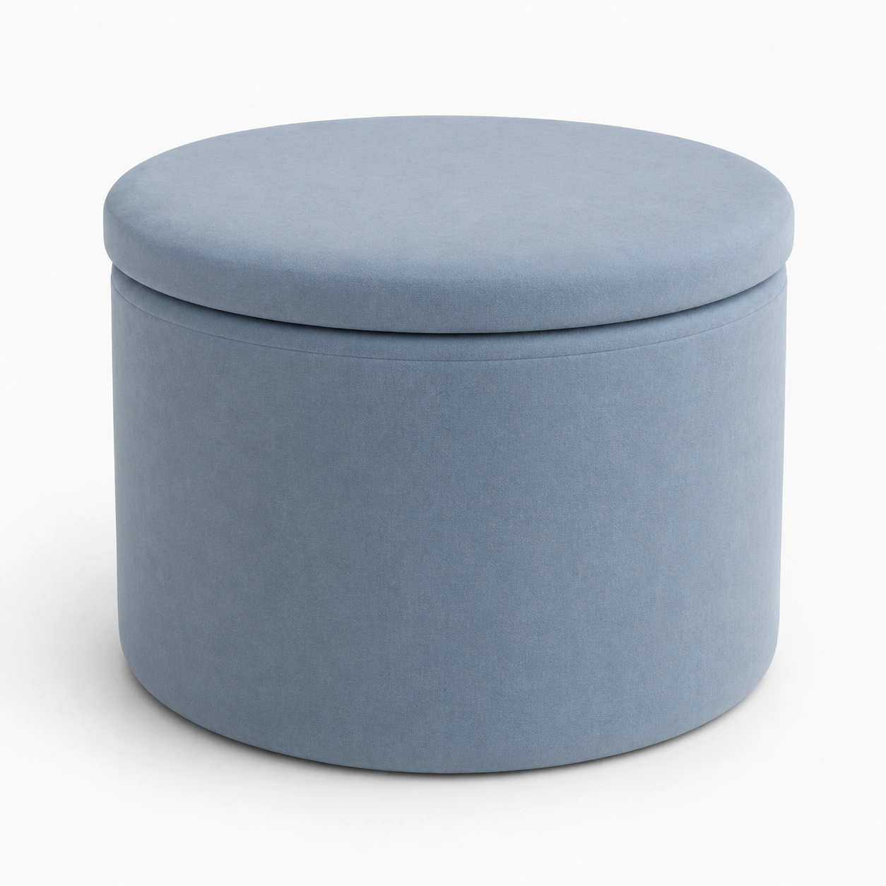 Puff azul de almacenamiento para zapatos-arvikahome
