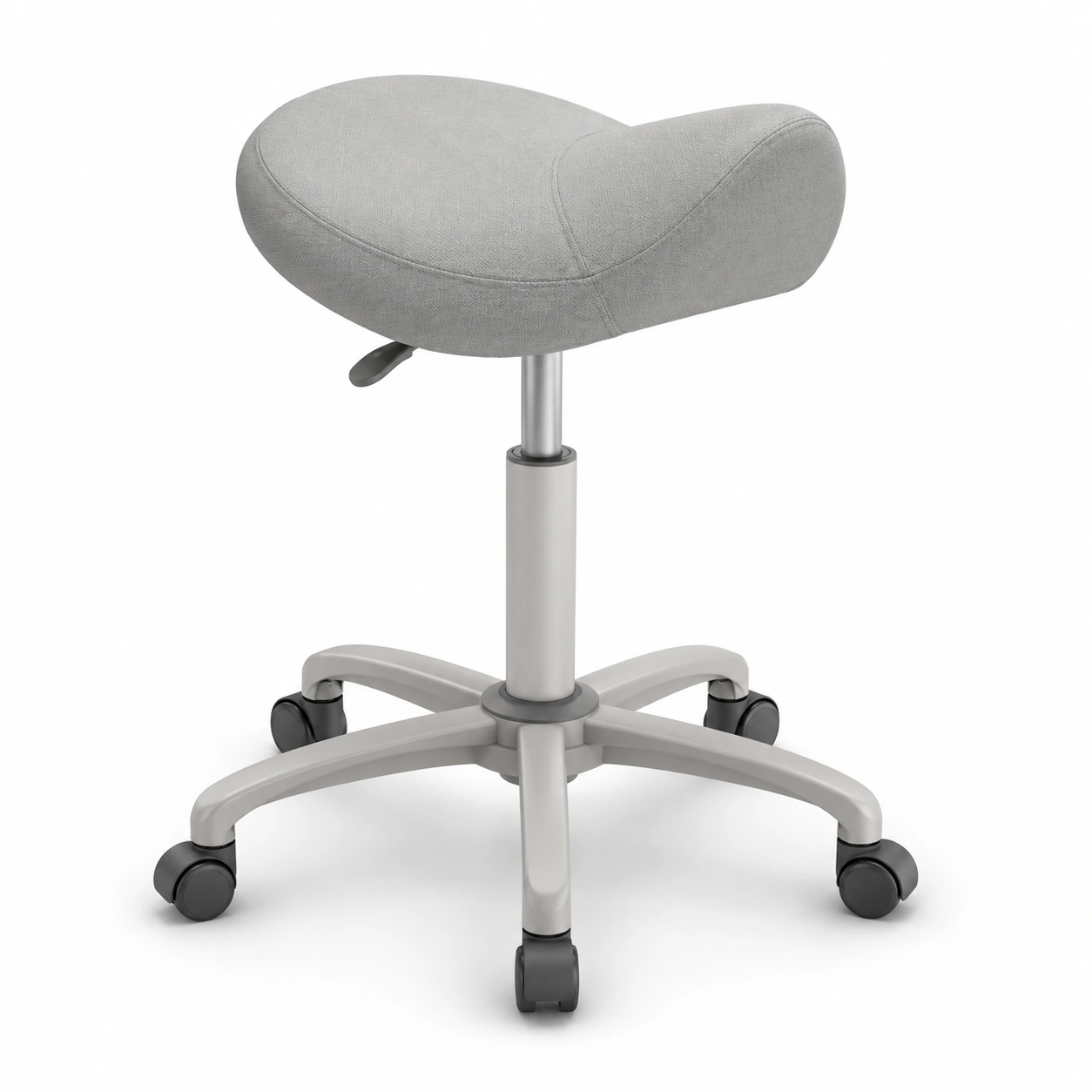 Taburete ergonomico regulable gris-arvikahome