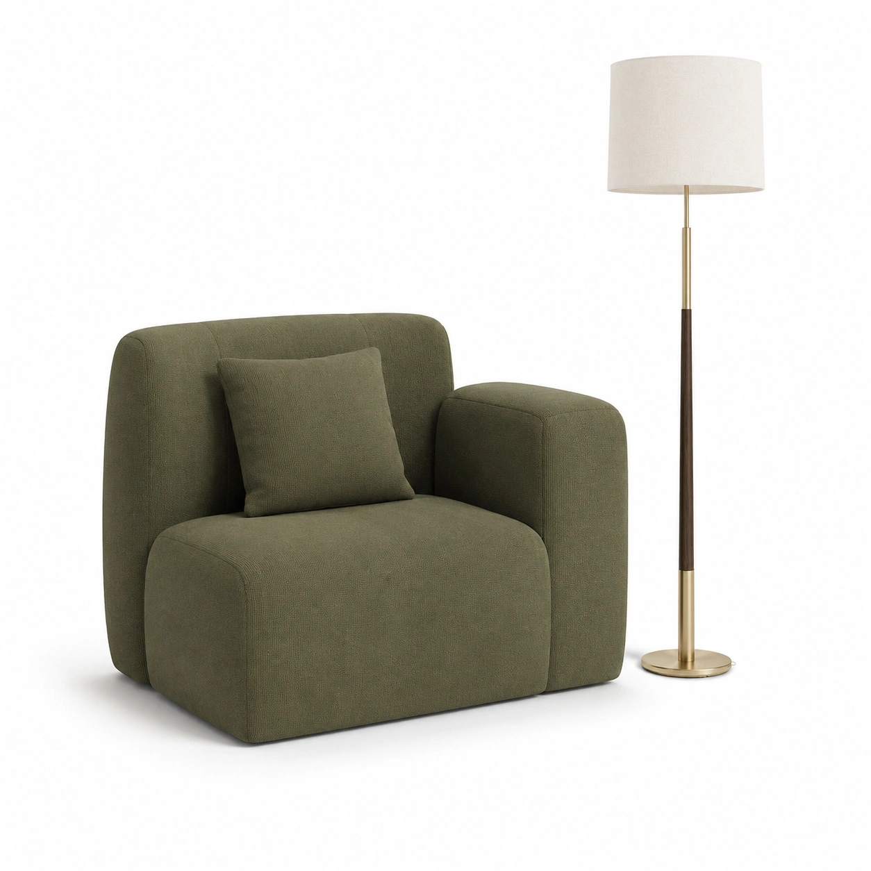 Sillon individual color verde-arvikahome