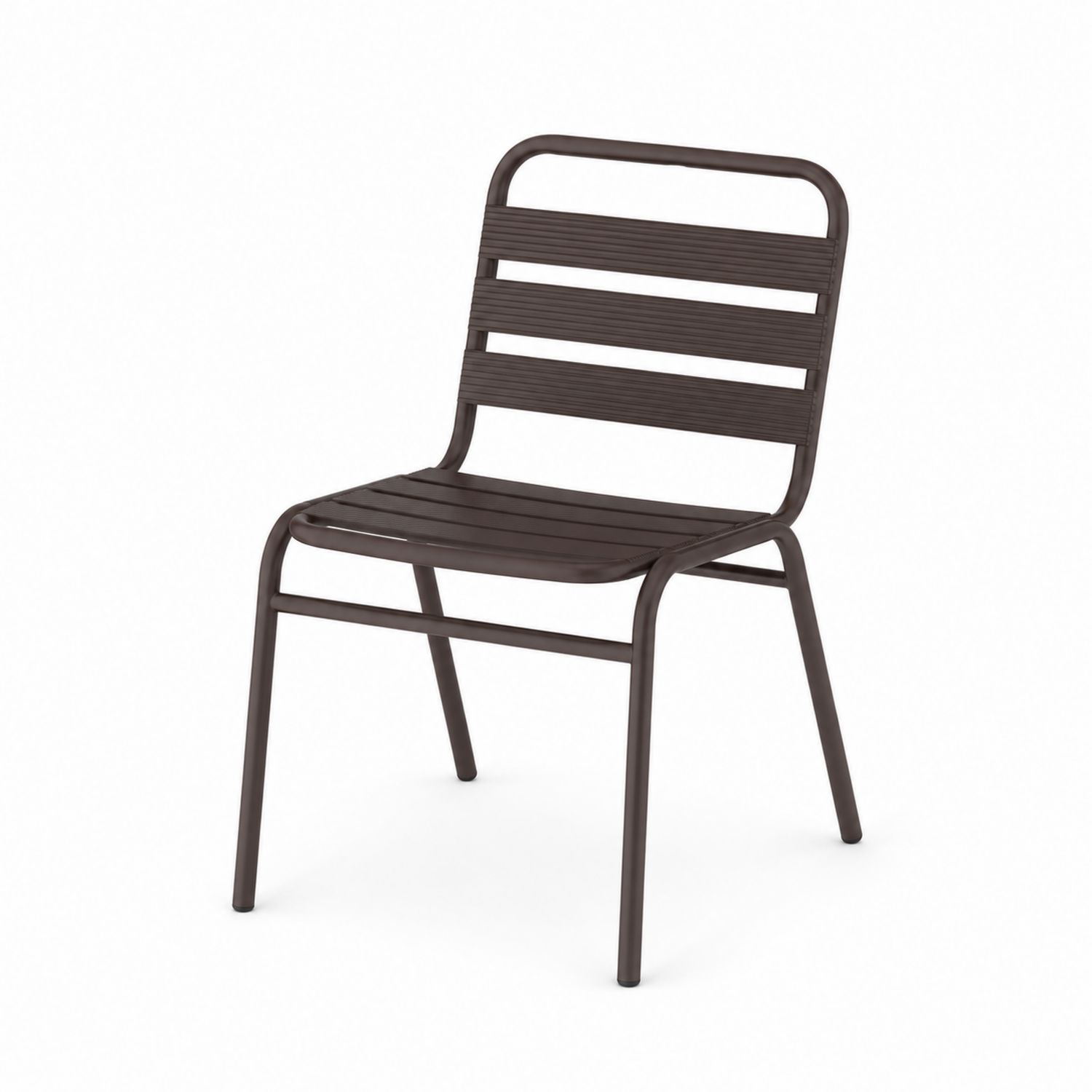 Silla de Acero Marrón Exterior-Valtrivaria