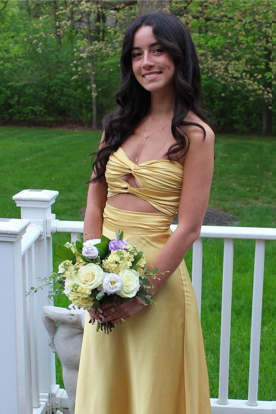 Stylish Sheath Sweetheart Blue Long Party Dress with Keyhole