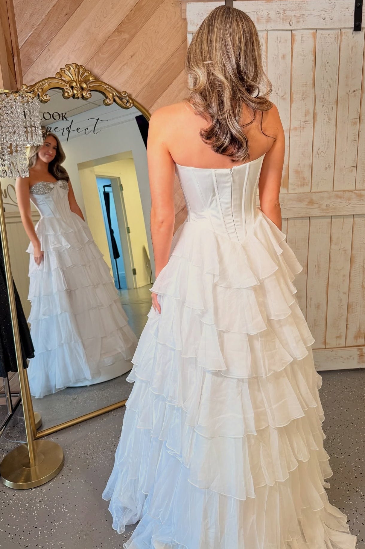 Cute A Line Sweetheart Pink Corset Prom Dress with Beading Ruffles