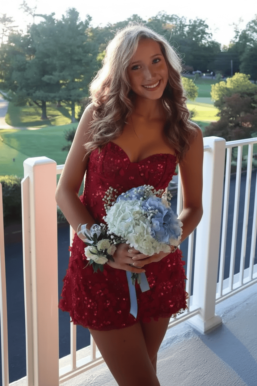 Gorgeous A Line Sweetheart White Short Homecoming Dress with Appliques Beading