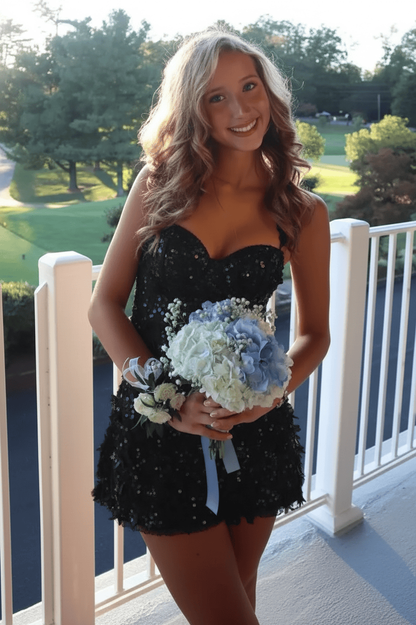 Gorgeous A Line Sweetheart White Short Homecoming Dress with Appliques Beading