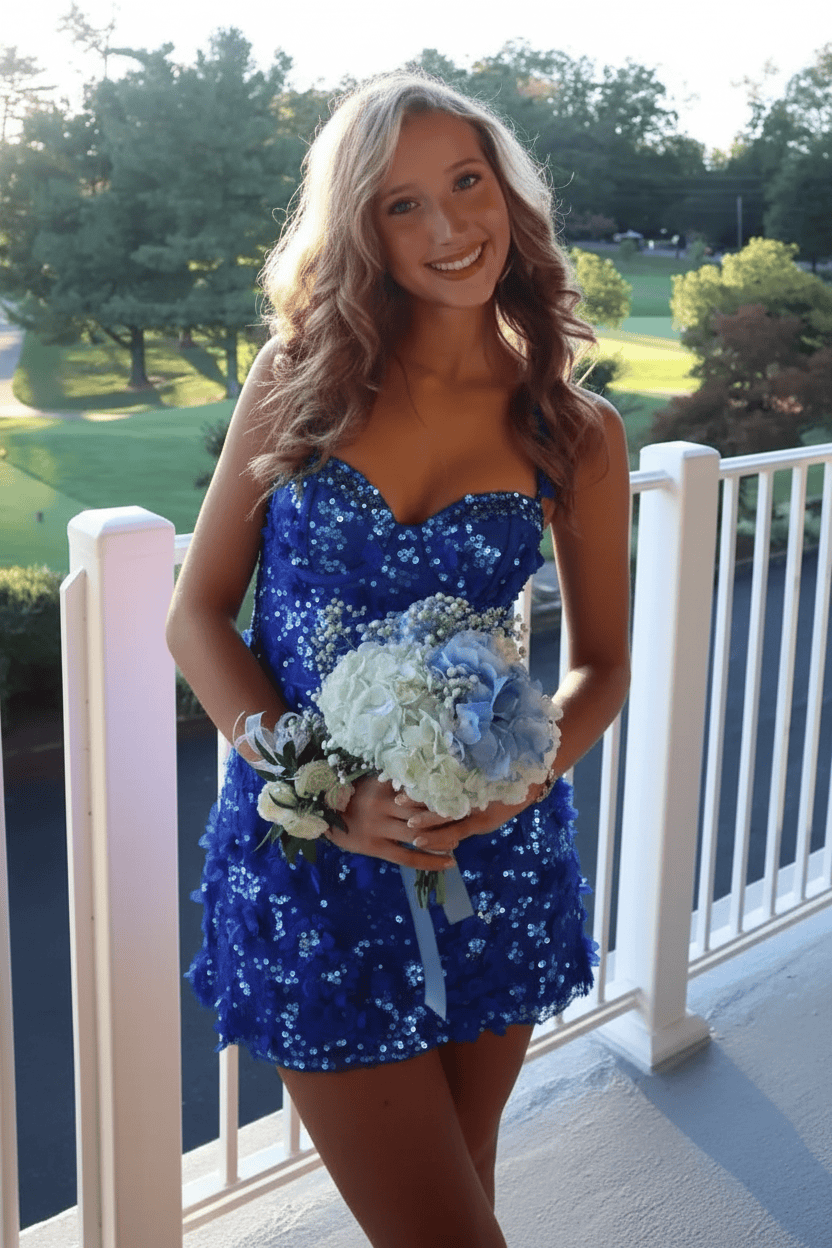 Gorgeous A Line Sweetheart White Short Homecoming Dress with Appliques Beading