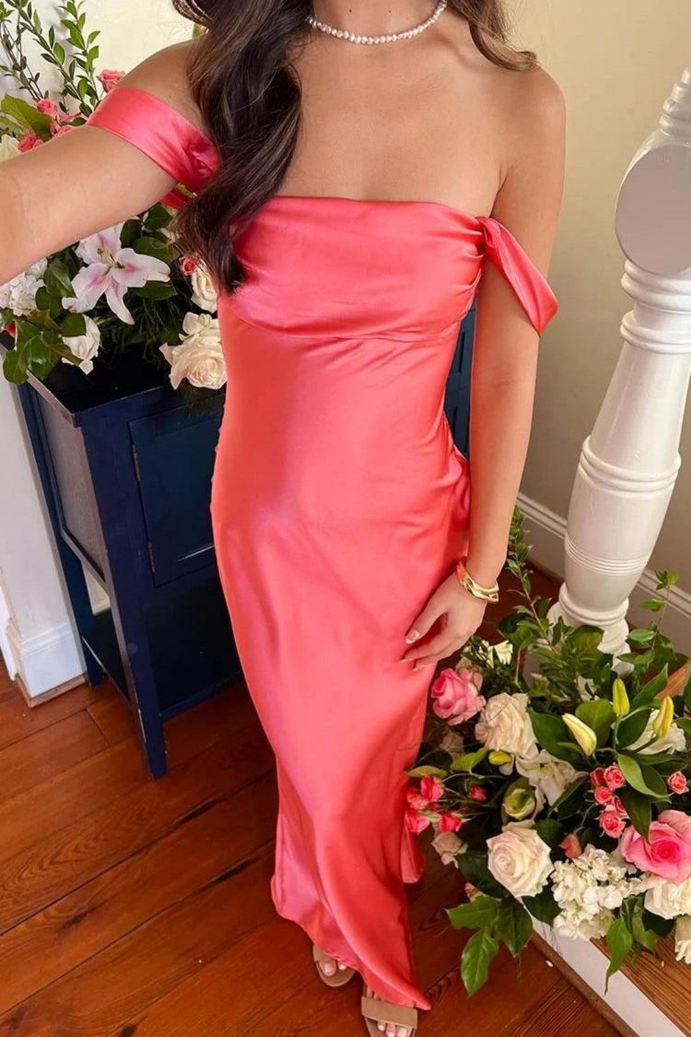 Trendy Sheath Off the Shoulder Lilac Prom Dress with Ruched