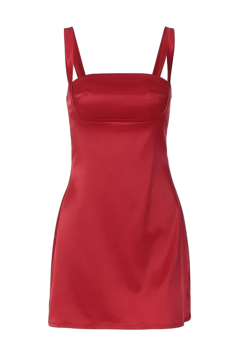 Trendy Sheath Spaghetti Straps Plum Short Homecoming Dress