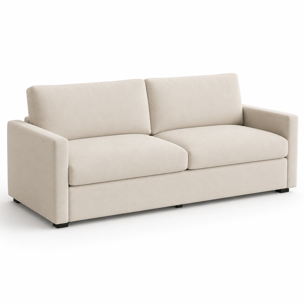 Sofa de 2 plazas color beige-rovinanest