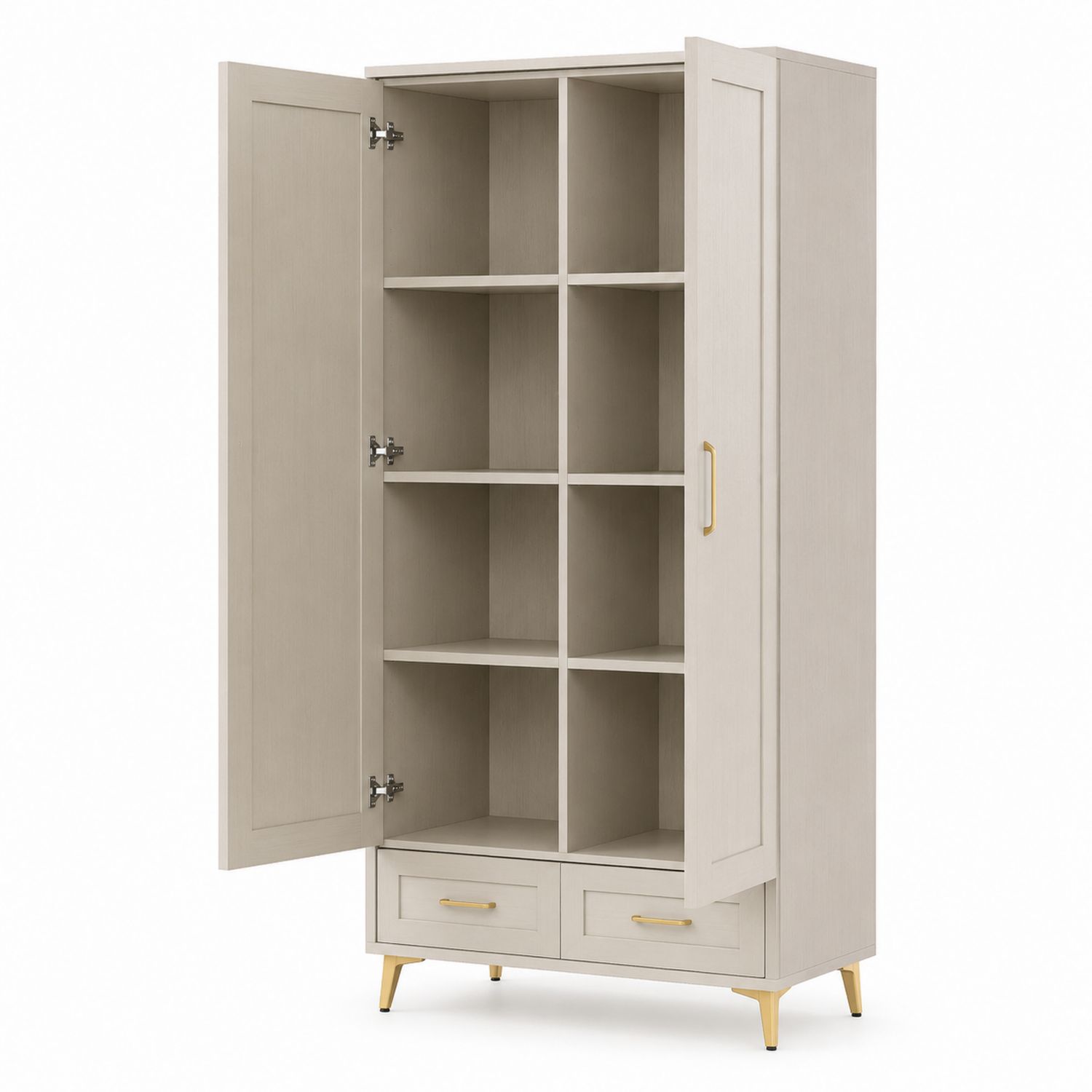 Armario de MDF con Puertas y Cajones 180x90x40 cm
