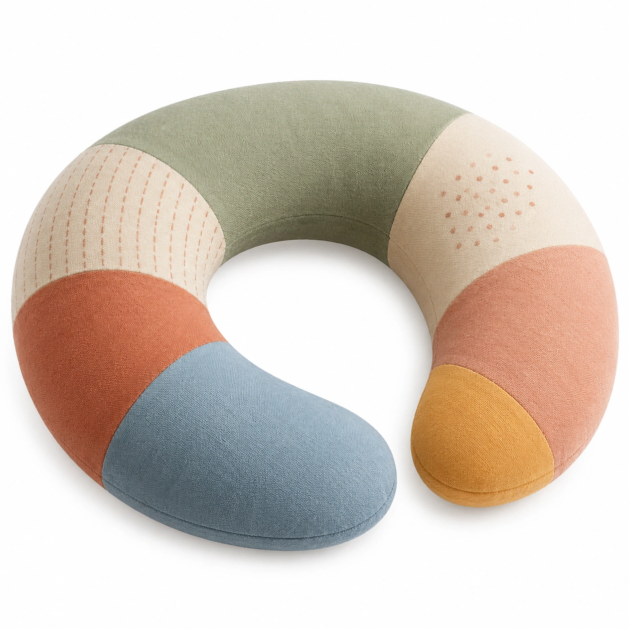 Cojín de Viaje Ergonómico Multicolor para Cuello-Yorqu Avik