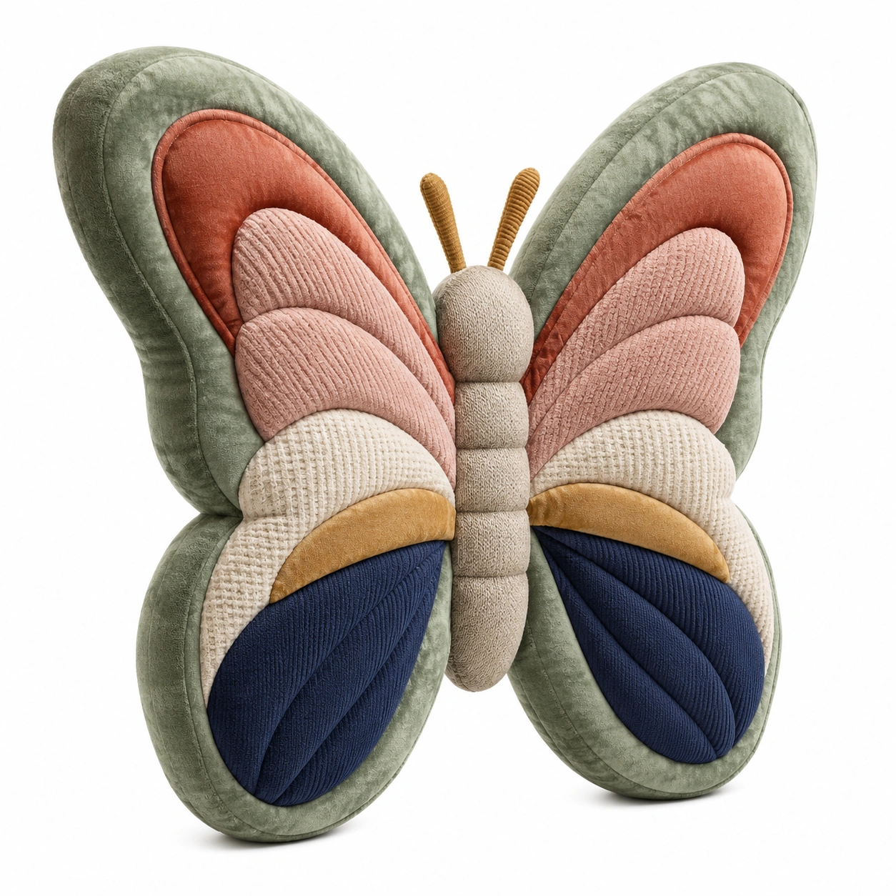 Cojín Decorativo Mariposa Multicolor Suave-Yorqu Avik