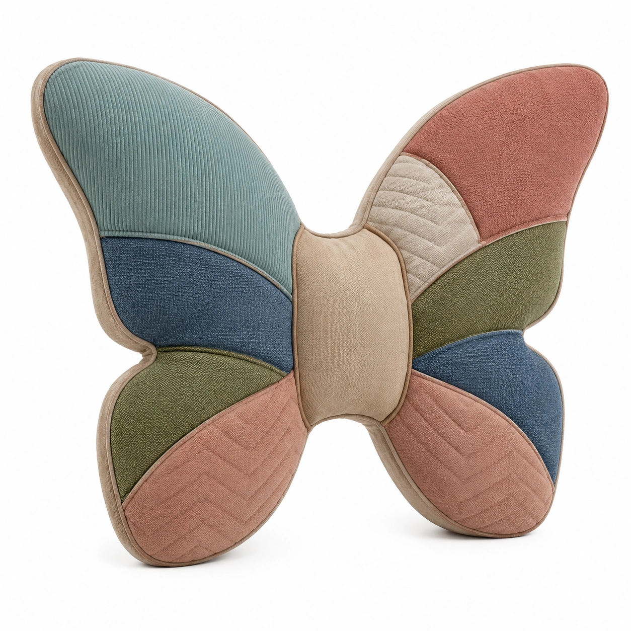 Cojín Decorativo Mariposa Multicolor 40x30 cm-Yorqu Avik