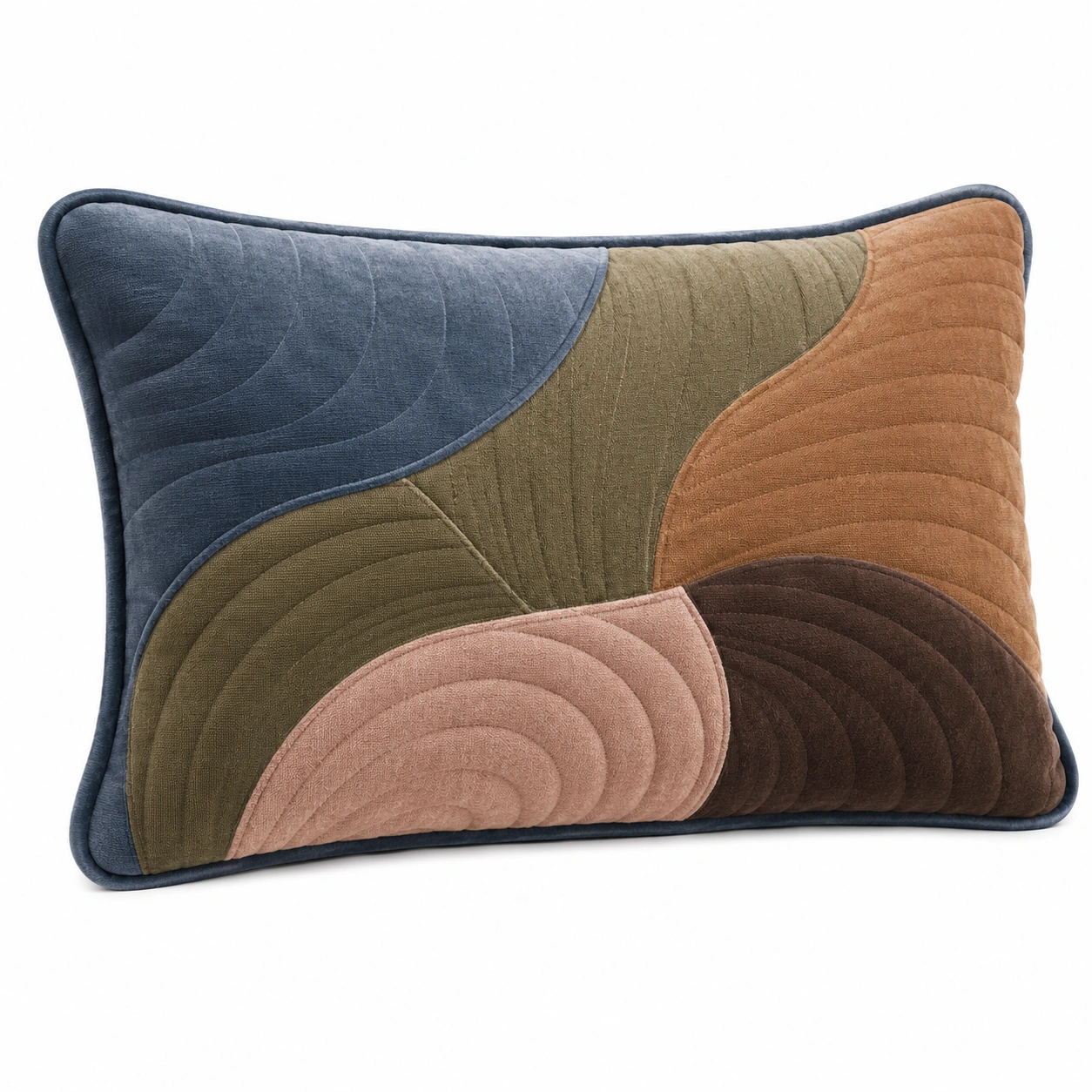 Cojín decorativo moderno multicolor 40x60cm-Yorqu Avik
