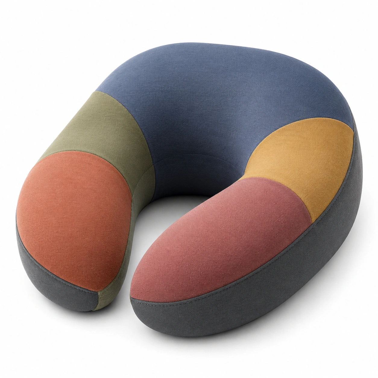 Almohada de Viaje en Forma de U Colores Múltiples 30x30x10 cm-Roome Lvix