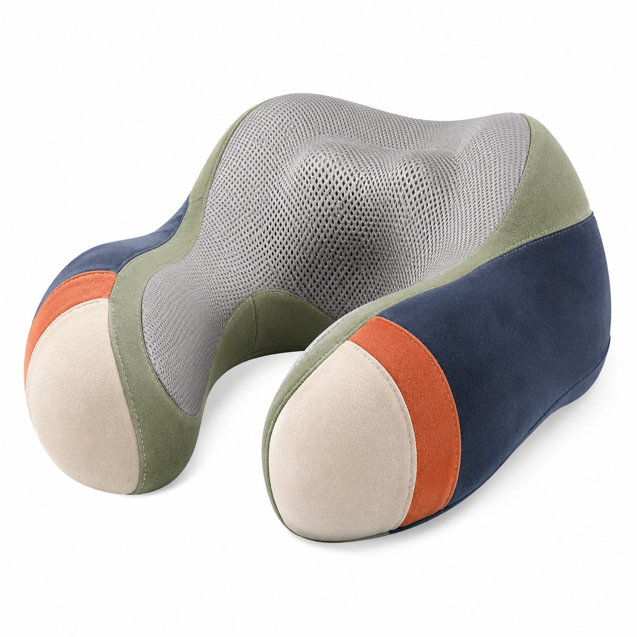 Almohada de Viaje Ergonómica en Forma de U Multicolor-COZ YVE LLA