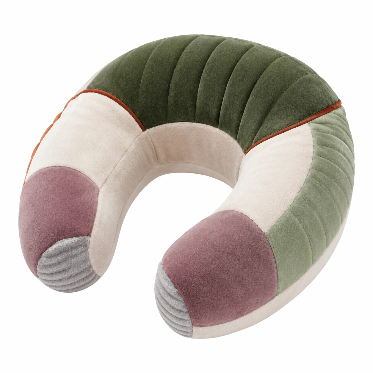 Almohada de Cuello en U para Viaje Multicolor-COZ YVE LLA