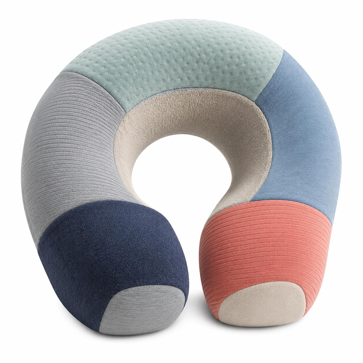 Cojín de Viaje Ergonómico Multicolor-COZ YVE LLA