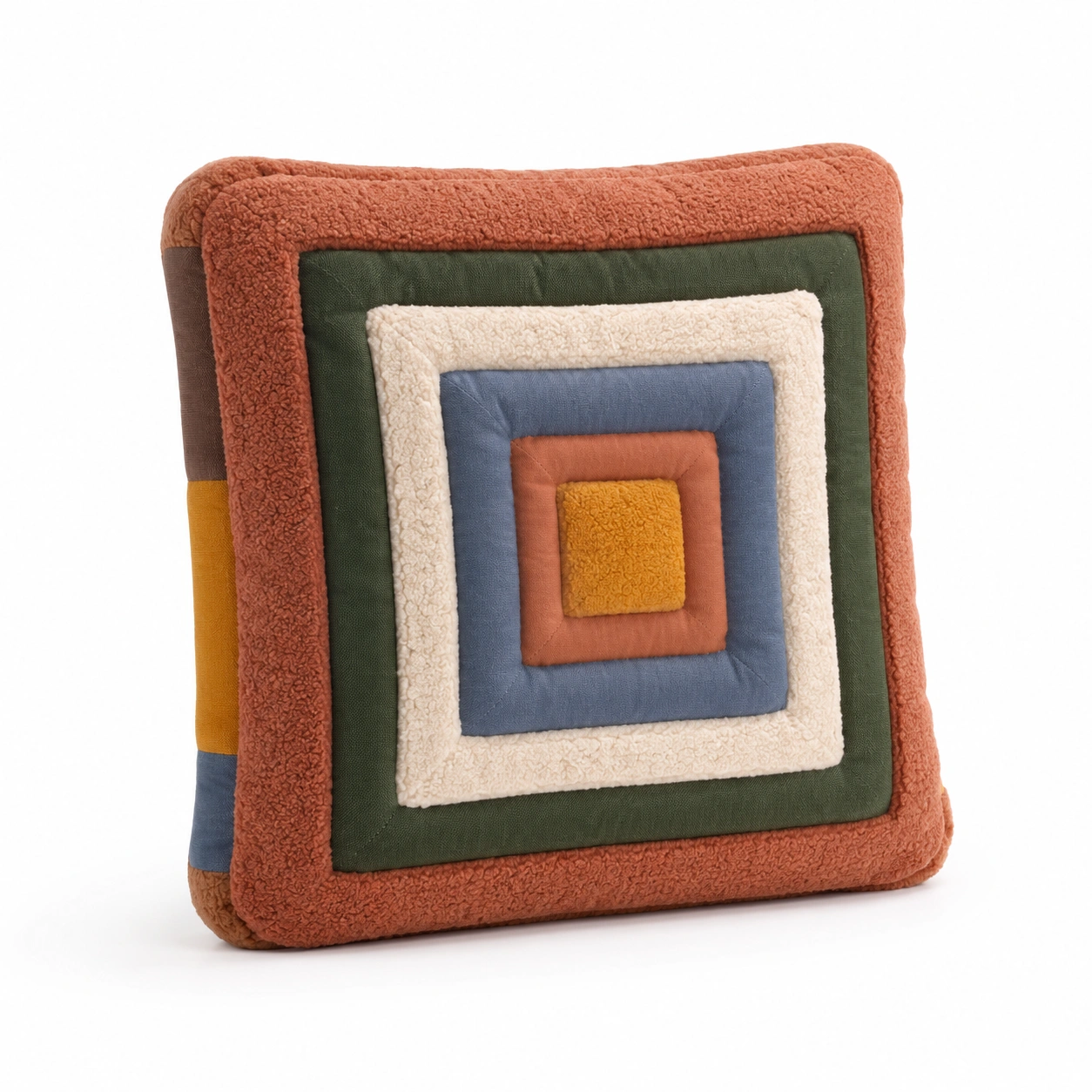 Cojín Decorativo Cuadrado Multicolor 45x45cm-COZ YVE LLA