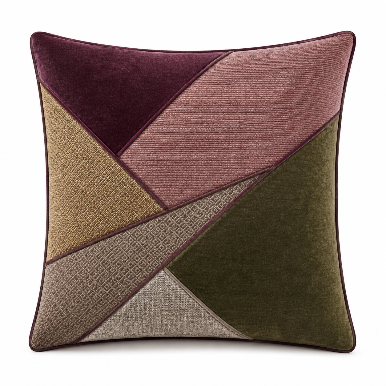Cojín decorativo multicolor cuadrado 45x45cm-COZ YVE LLA