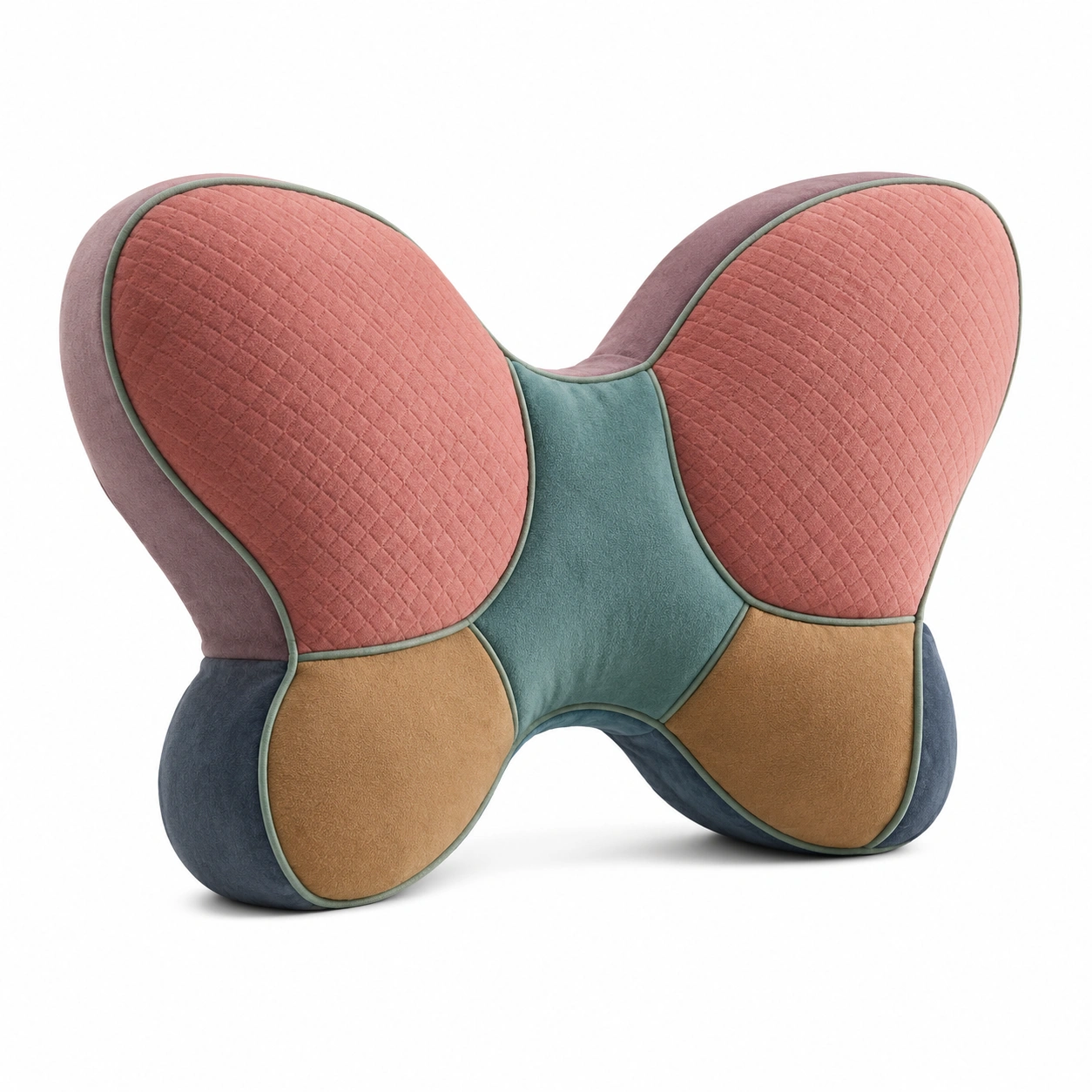 Cojín Lumbar Ergonómico en Forma de Mariposa Multicolor-COZ YVE LLA