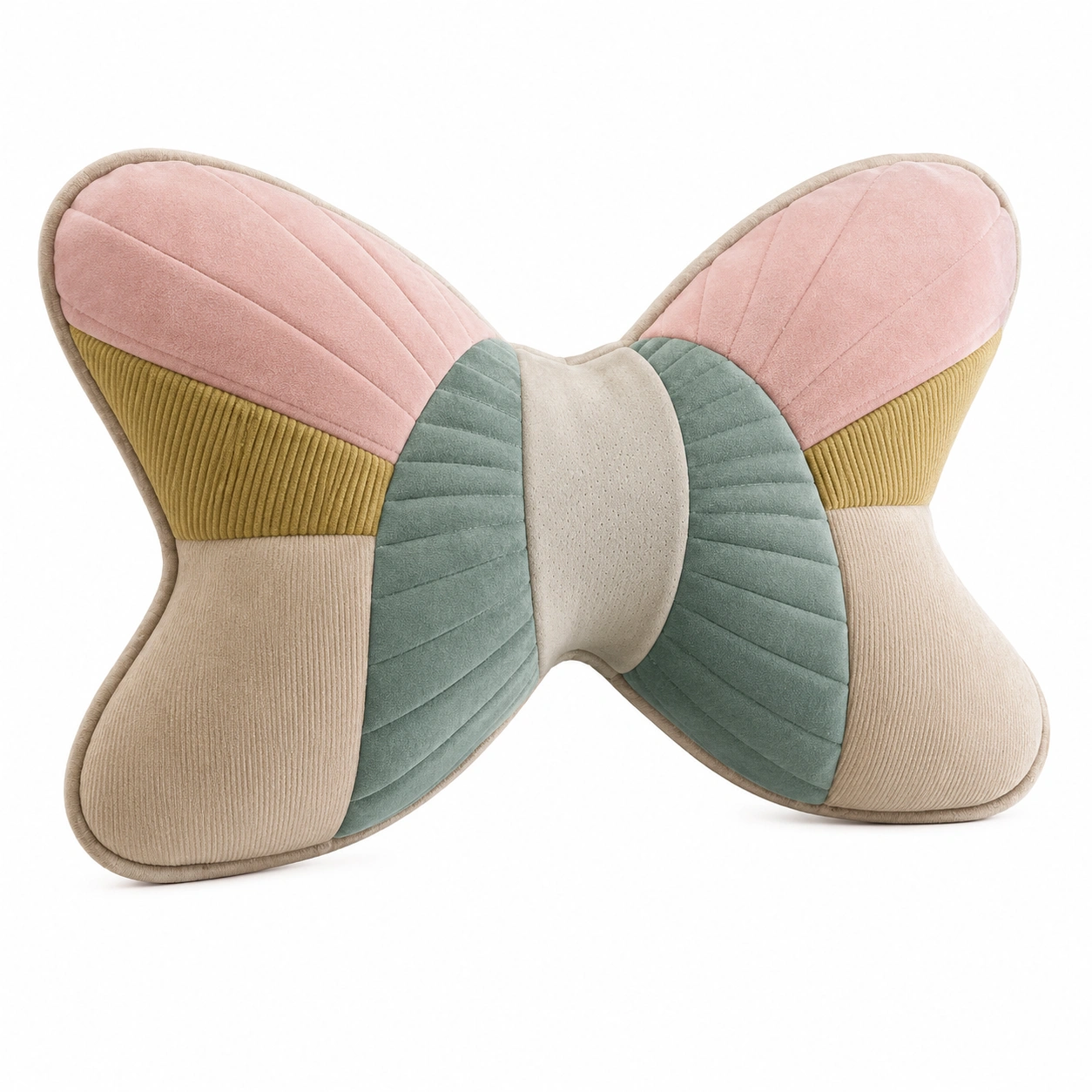 Cojín ergonómico en forma de mariposa multicolor para soporte lumbar-COZ YVE LLA