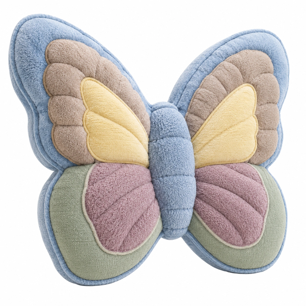 Cojín Decorativo Mariposa Multicolor Suave-COZ YVE LLA