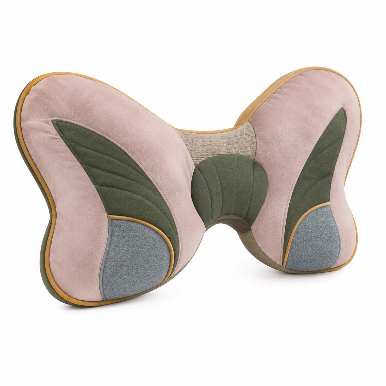 Cojín ergonómico en forma de mariposa multicolor-COZ YVE LLA