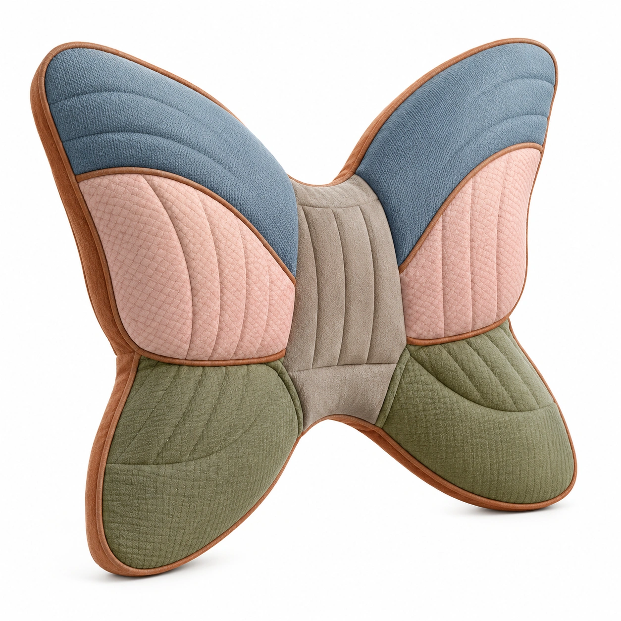 Cojín ergonómico mariposa multicolor-COZ YVE LLA