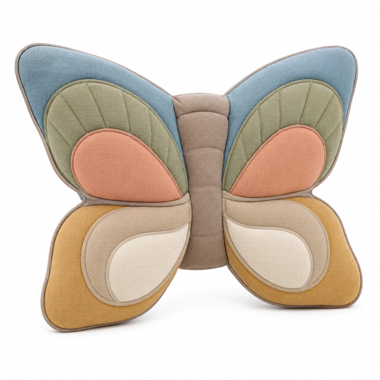 Cojín Decorativo de Mariposa Multicolor 50x35 cm-COZ YVE LLA
