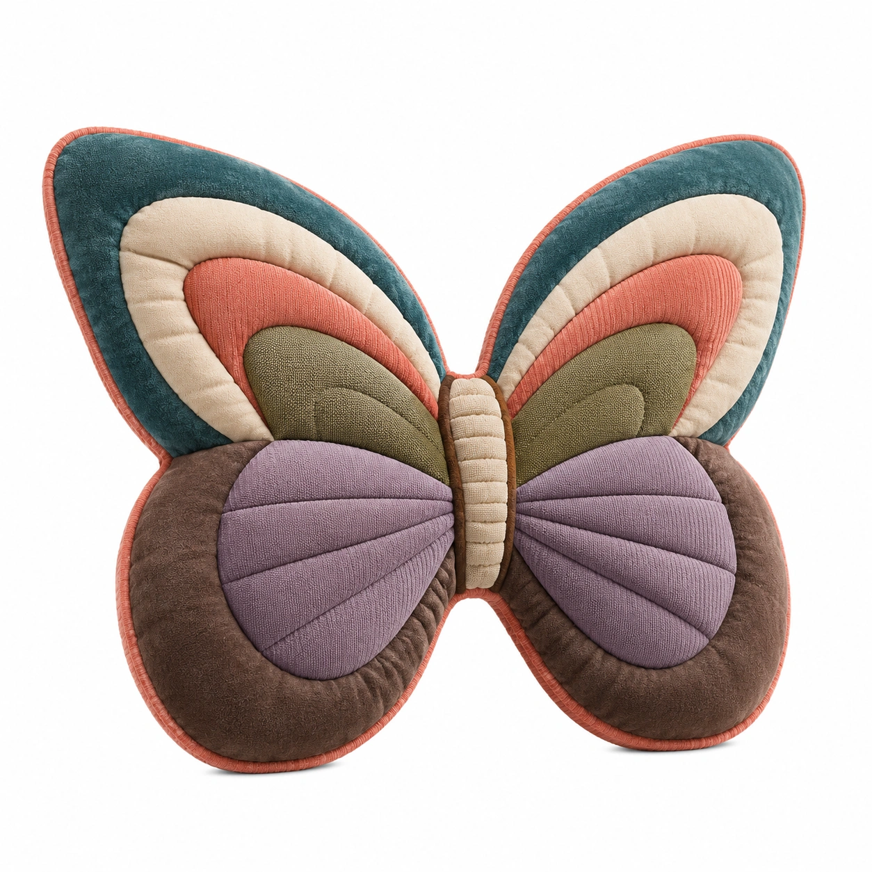 Cojín Decorativo Mariposa Multicolor-COZ YVE LLA