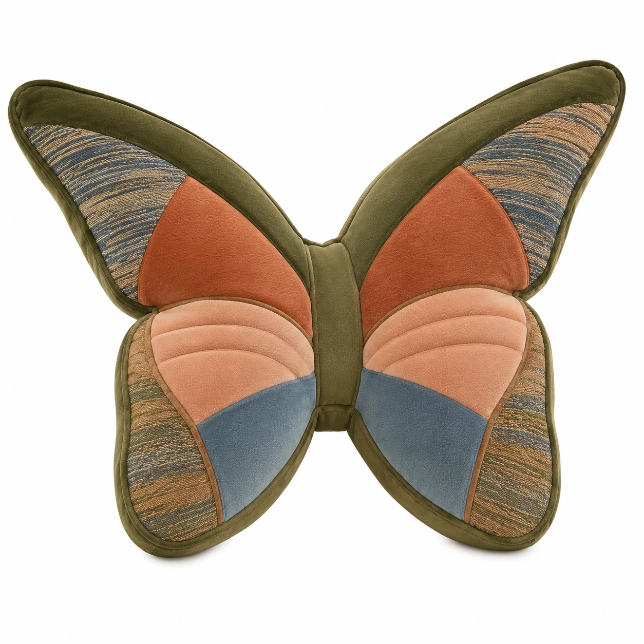 Cojín Decorativo en Forma de Mariposa Multicolor-COZ YVE LLA