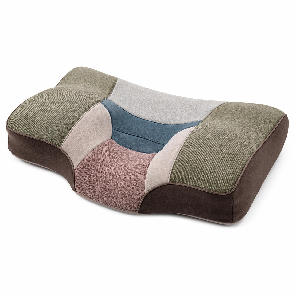 Almohada ergonómica multicolor para soporte cervical-COZ YVE LLA