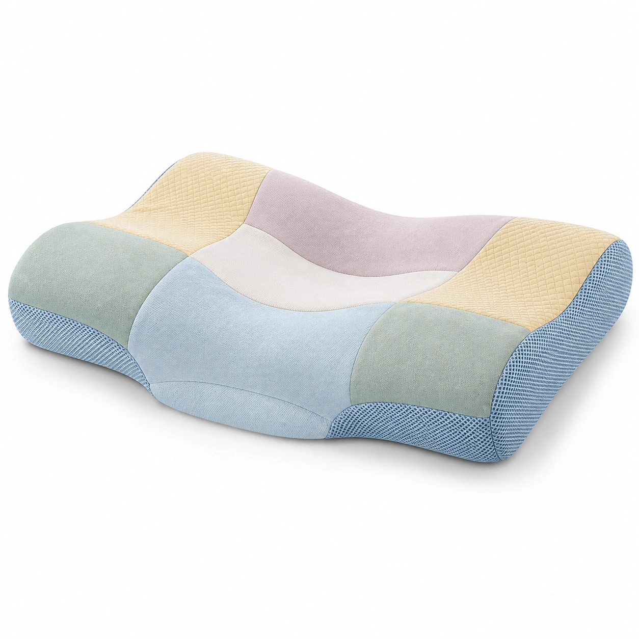 Almohada ergonómica multicolor para soporte óptimo-COZ YVE LLA