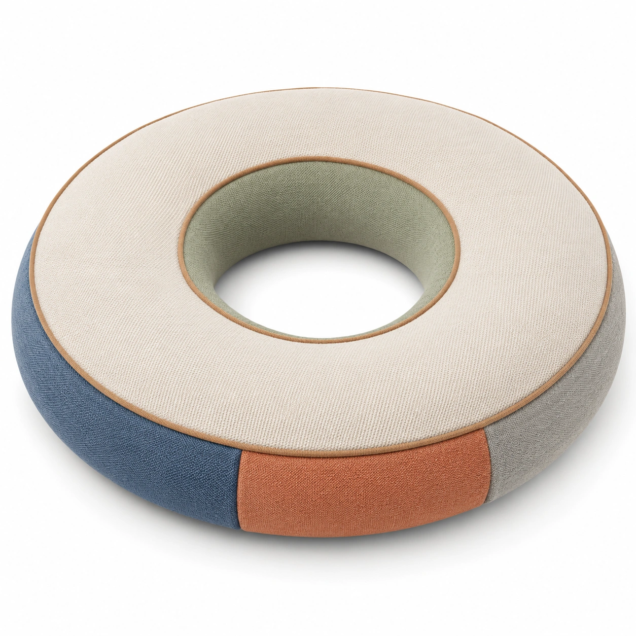 Cojín Redondo Ergonómico Multicolor-COZ YVE LLA