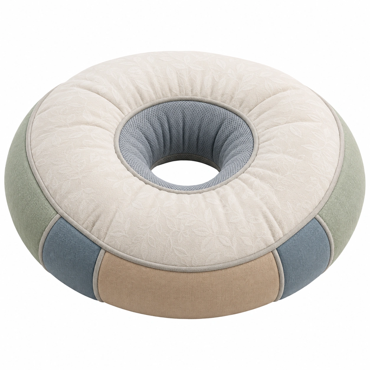 Cojín Ortopédico Circular Multicolor para Asiento 40cm-COZ YVE LLA