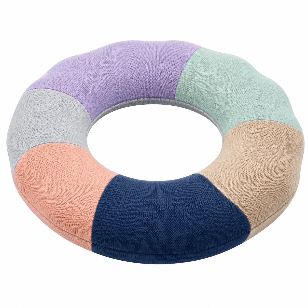 Cojín Asiento Redondo Multicolor Ergonómico-COZ YVE LLA