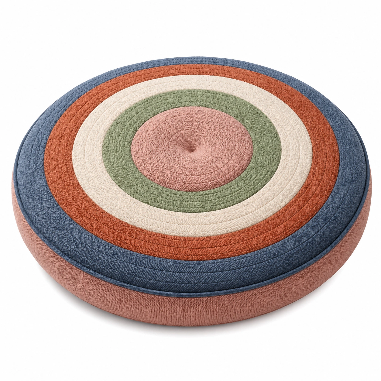 Cojín Redondo Multicolor 40cm-COZ YVE LLA