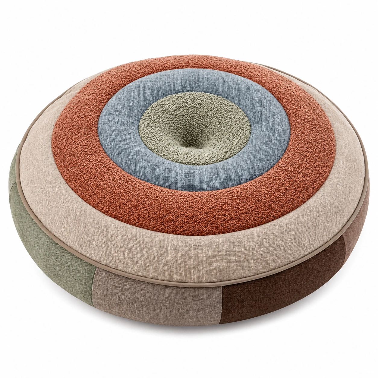 Cojín de Suelo Moderno Multicolor 50cm-COZ YVE LLA