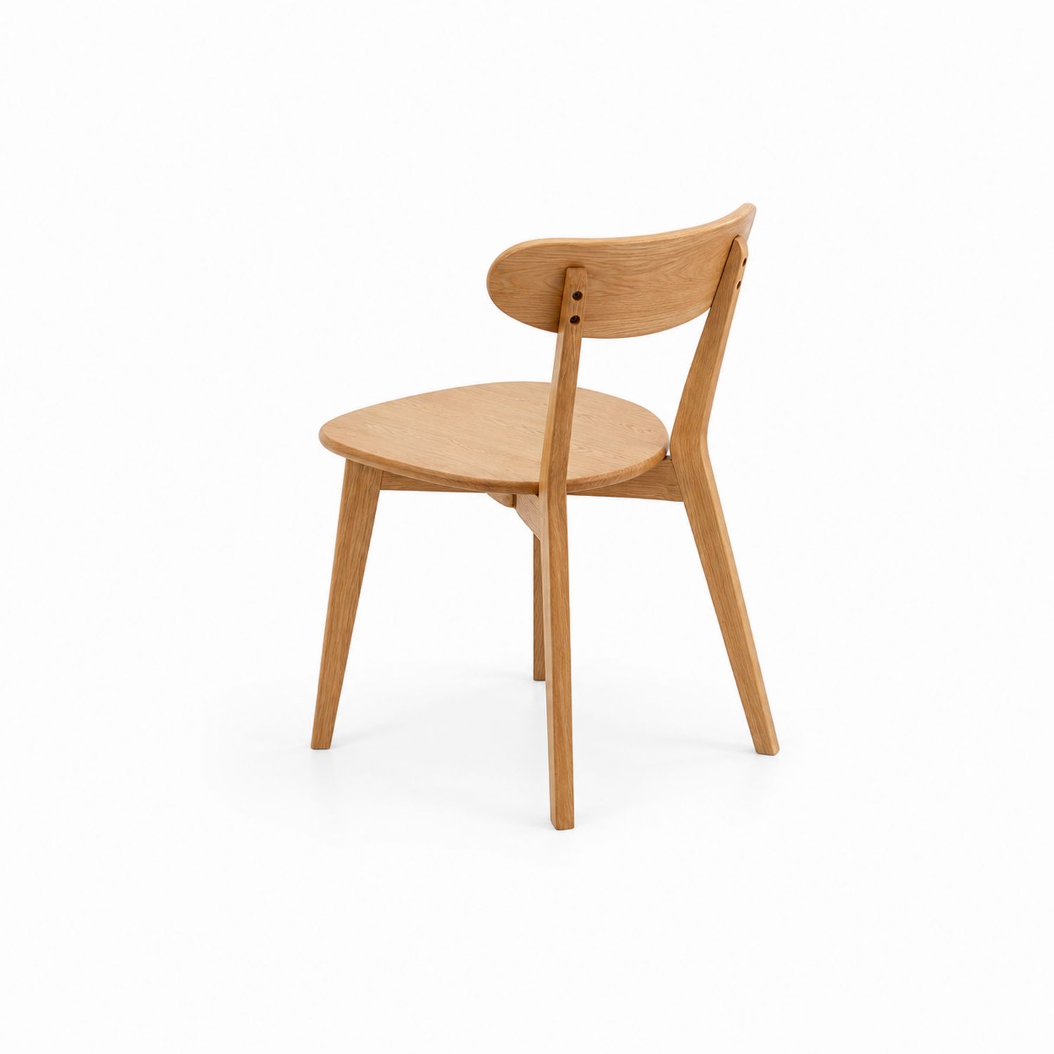 Silla de comedor de madera de roble-Zentrivoniel