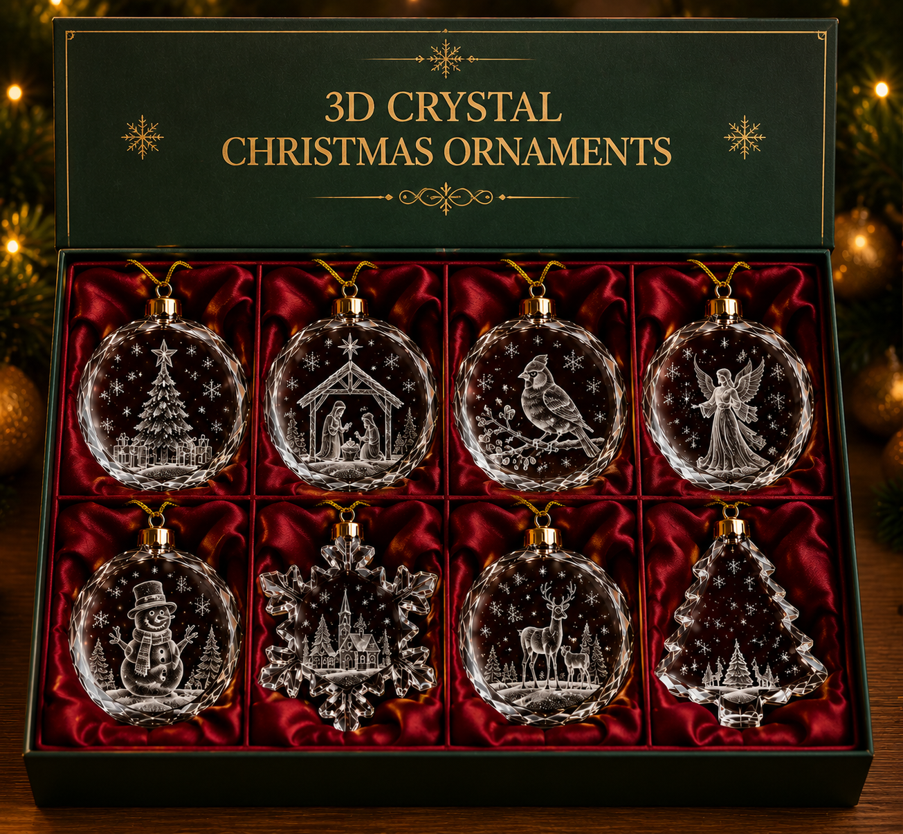 Crystal Christmas Keepsake Collection